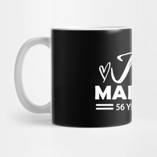 56th Wedding Anniversary - 56 years anniversary Mug